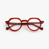 Theo / Common Ostrich / 035 Transparent Tango Red