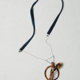 Caroline Abram / Chain X-Quise / Dark Blue with Silver Triangle