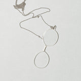 Caroline Abram / Lorgnette Necklace / Silver