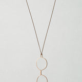 Caroline Abram / Lorgnette Necklace / Bronze