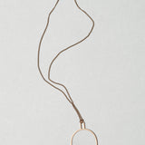 Caroline Abram / Lorgnette Necklace / Bronze