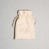 Brar / Make Me Smile Eyewear Strap / White Band with Grey Purple Green