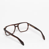 Cutler and Gross / 1394 / Striped Brown Havana
