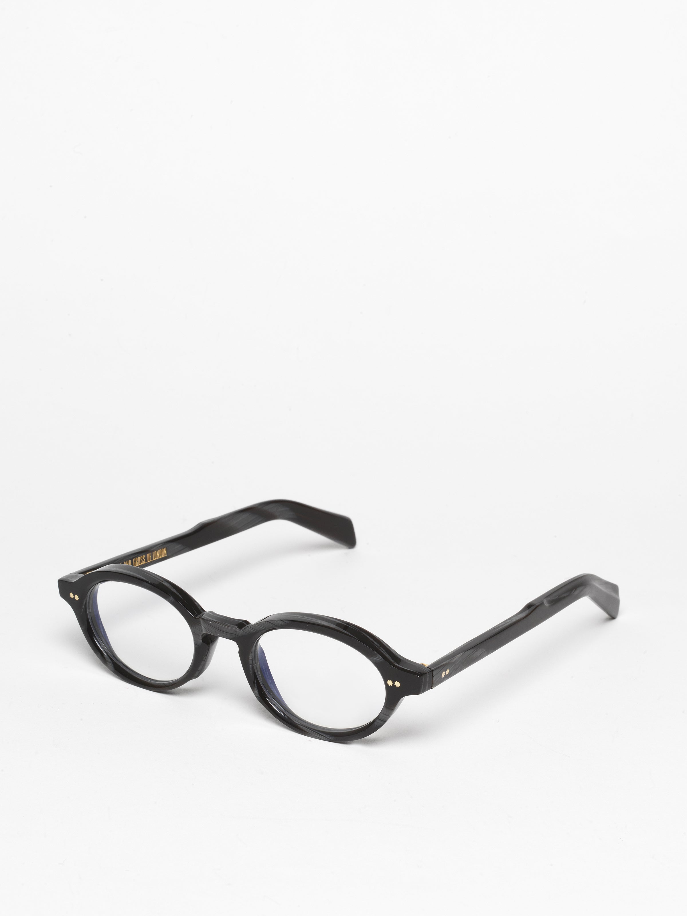 Cutler and Gross / GR13 / Black Horn by Cutler and Gross, Eyeglasses - - Independent curated luxury eyewear available at I Visionari