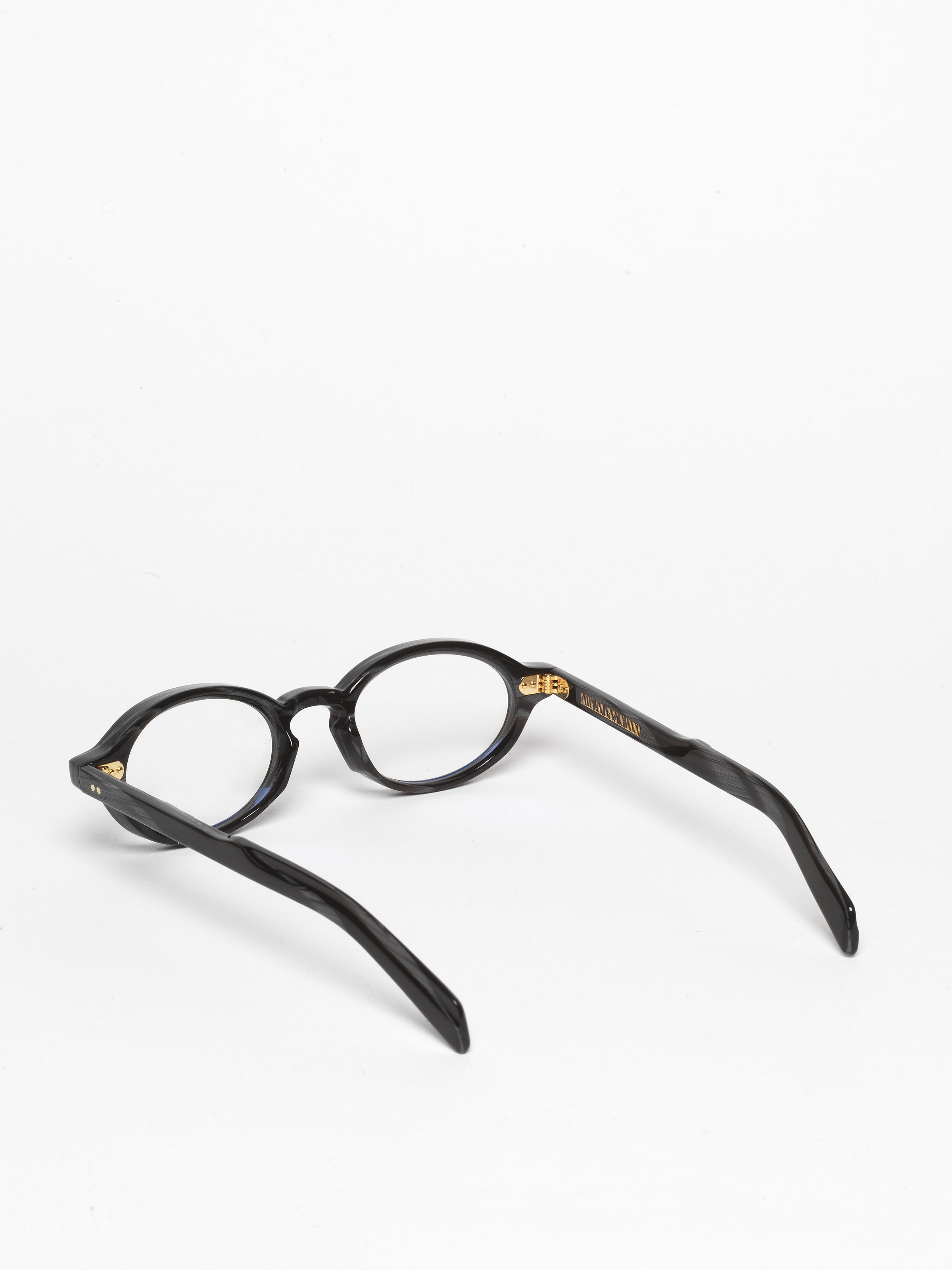 Cutler and Gross / GR13 / Black Horn by Cutler and Gross, Eyeglasses - - Independent curated luxury eyewear available at I Visionari