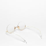 Yoshinori Aoyama / YA 003 / Gold Creamy White by Yoshinori Aoyama, Eyeglasses - - Independent curated luxury eyewear available at I Visionari