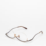 Yoshinori Aoyama / YA 003 / Rose Gold Brown by Yoshinori Aoyama, Eyeglasses - - Independent curated luxury eyewear available at I Visionari