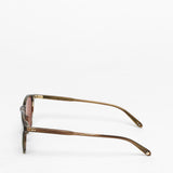 Garrett Leight / Hampton / Olive Tortoise With Pure Coffee