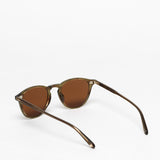 Garrett Leight / Hampton / Olive Tortoise With Pure Coffee
