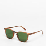 Garrett Leight / Brooks / Pacific Teak With Pure Green