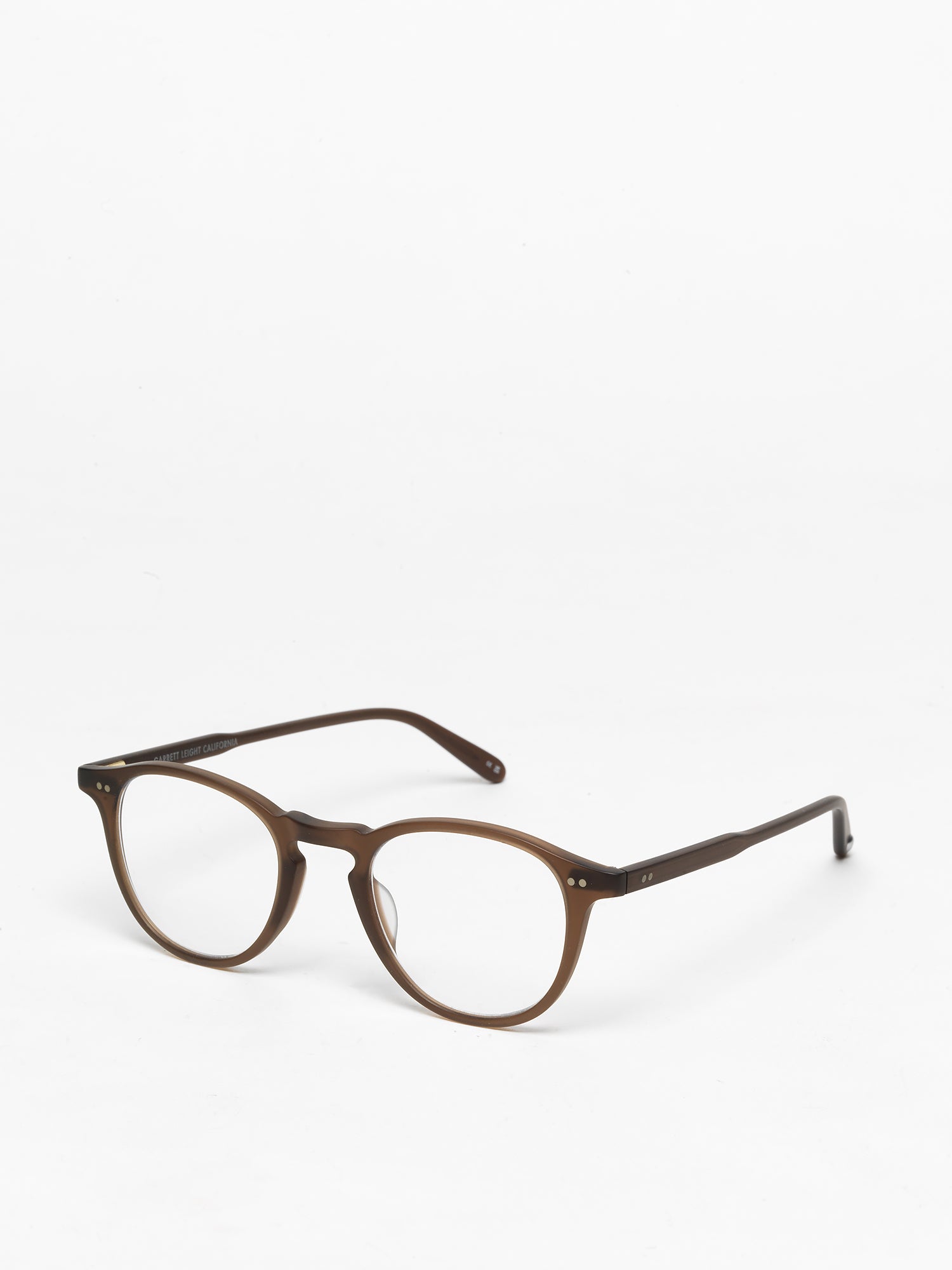 Garrett Leight Hampton (44) Matte Espresso – I Visionari