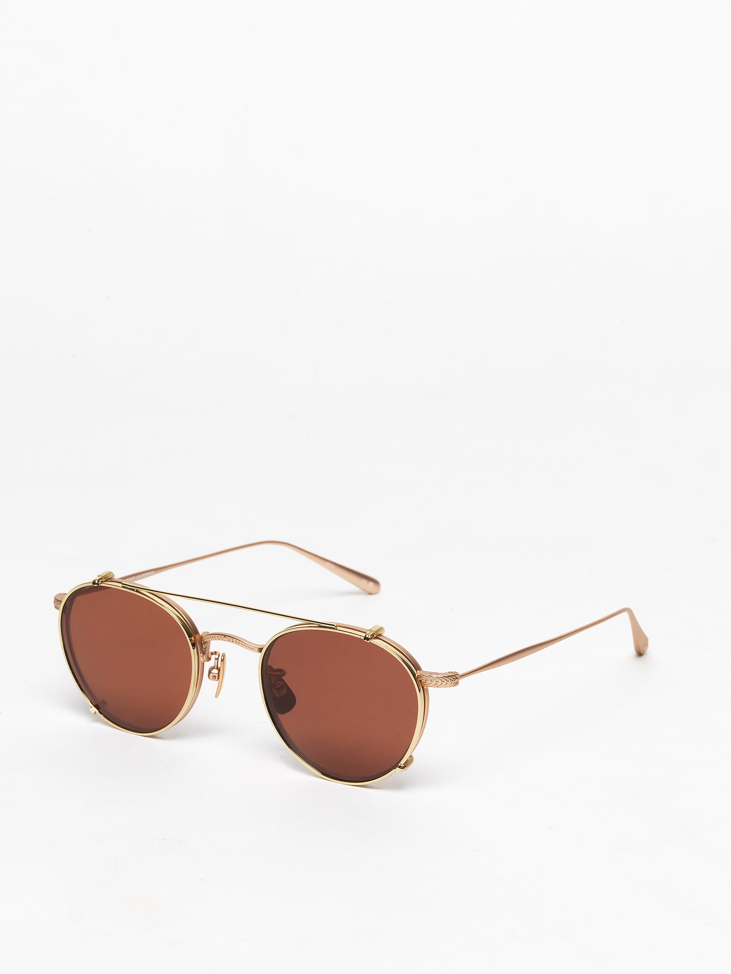 Garrett Leight William Gold Oak – I Visionari