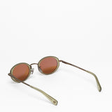 Garrett Leight / Alper / Sea Glass Antique Gold by Garrett Leight, Sunglasses - - Independent curated luxury eyewear available at I Visionari