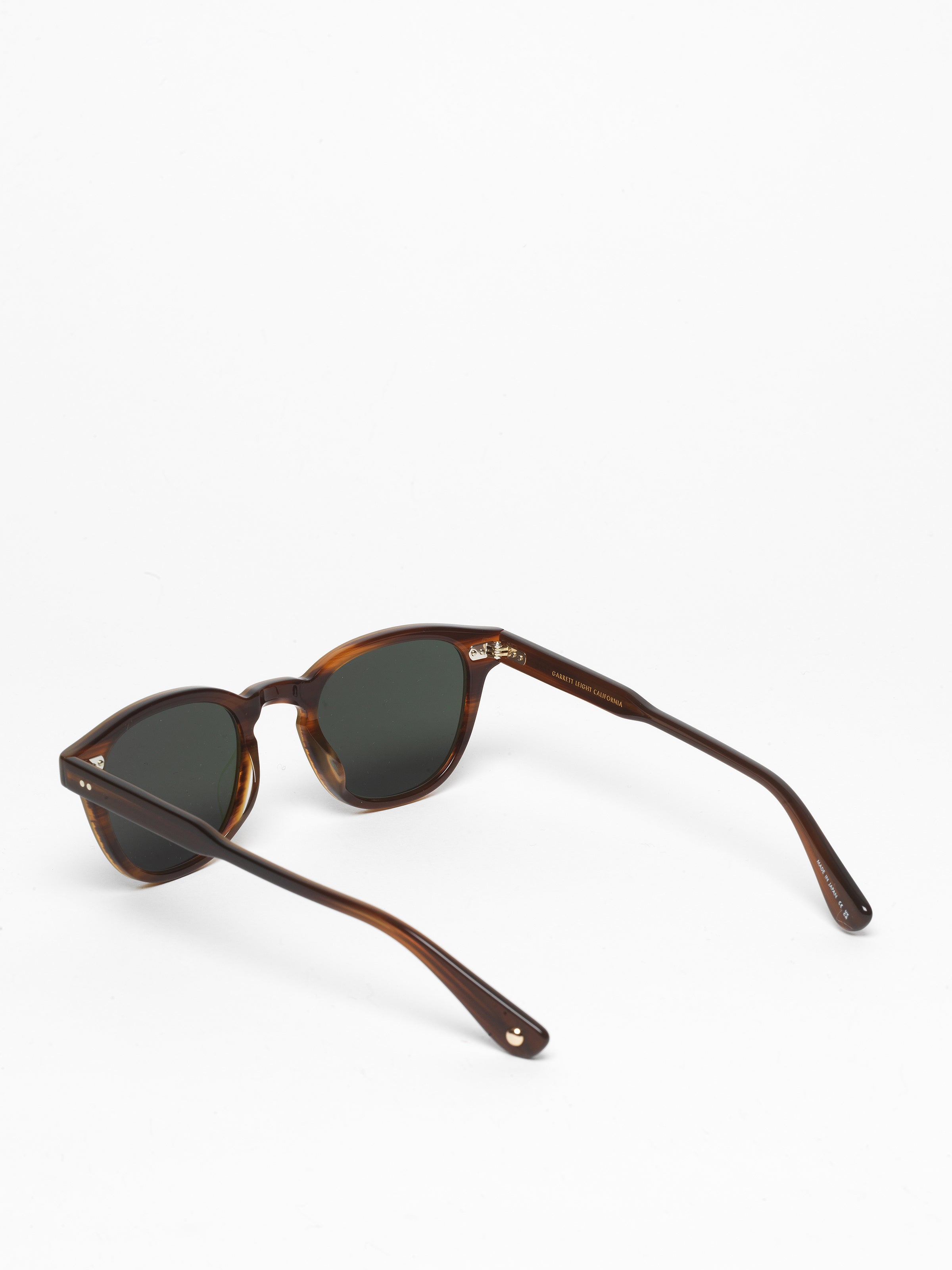 Garrett Leight / Evan / Cherry Wood by Garrett Leight, Sunglasses - - Independent curated luxury eyewear available at I Visionari