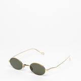 Gouverneur Audigier / Metallum Oval / Champagne Gold by Gouverneur Audigier, Sunglasses - - Independent curated luxury eyewear available at I Visionari