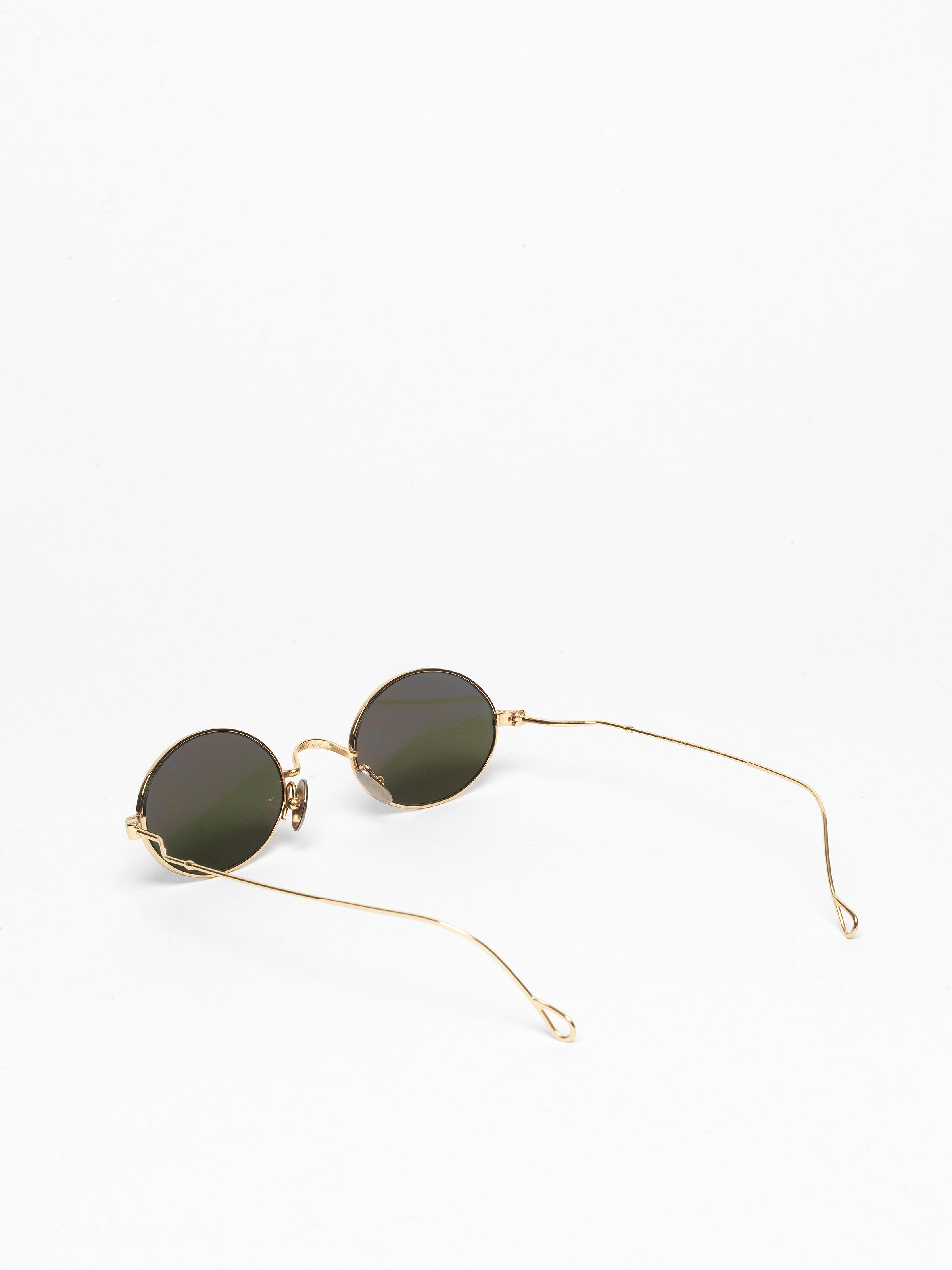 Gouverneur Audigier / Metallum Oval / Champagne Gold by Gouverneur Audigier, Sunglasses - - Independent curated luxury eyewear available at I Visionari