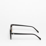 Lazare Studio / Azoff / Back in Black Amber Delight by Lazare Studio, Sunglasses - - Independent curated luxury eyewear available at I Visionari