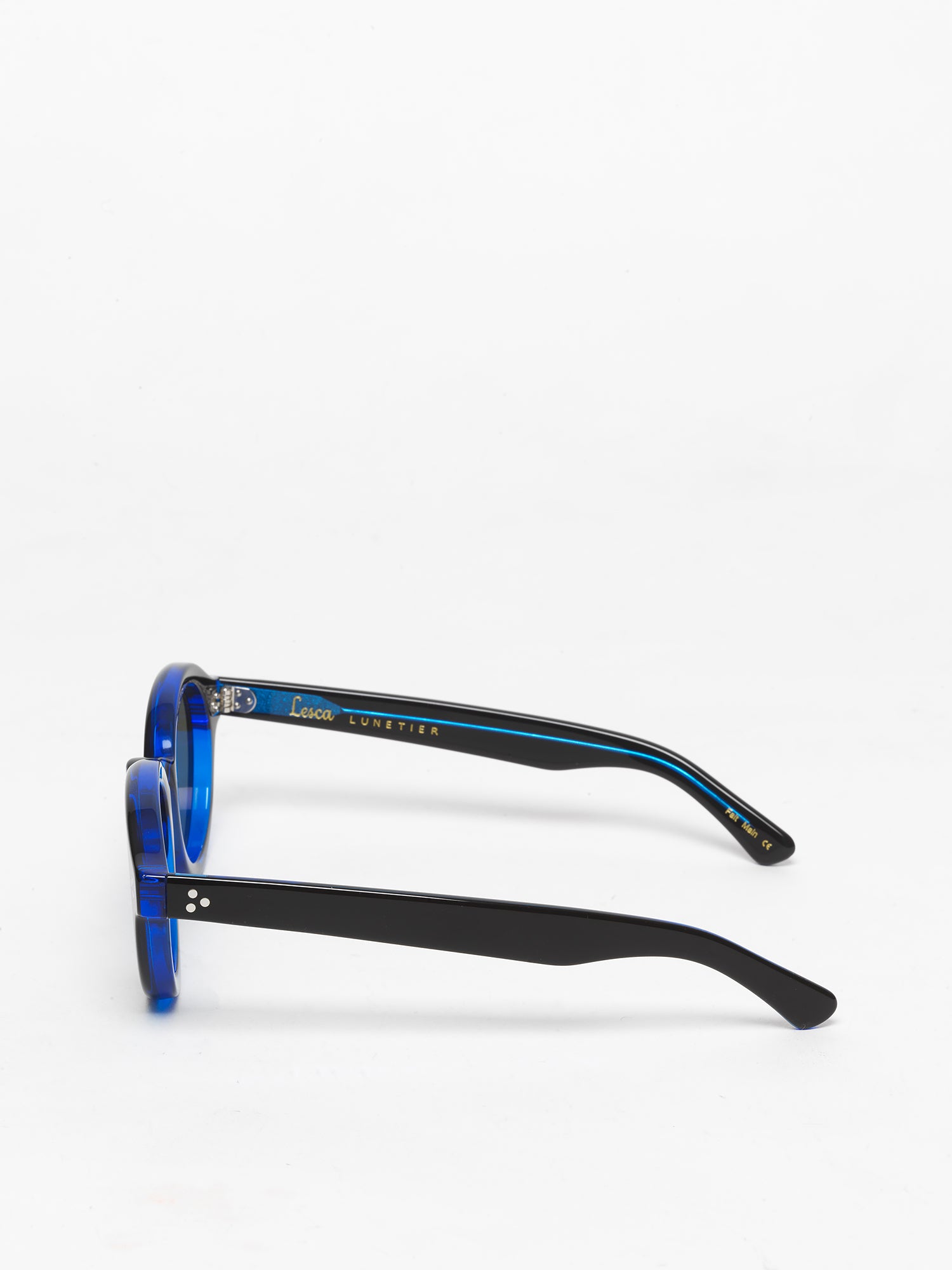 Lesca Lunetier Corbs Black Blue – I Visionari