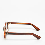 Lesca Lunetier / Brut 8mm / Dark Tortoise on Blush