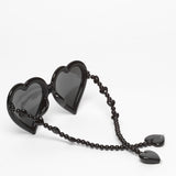 Jeremy Scott x Linda Farrow / Heart / Black