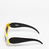 Prabal Gurung x Linda Farrow / Pop Art Cat Eye / Yellow White