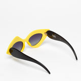 Prabal Gurung x Linda Farrow / Pop Art Cat Eye / Yellow White