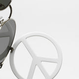 Yazbukey x Linda Farrow / Peace / White