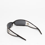 Bernhard Willhelm x Linda Farrow / Wrap Around Sunglasses / Black