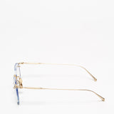 Matsuda / M3104 B / Brushed Gold Café Blue Gradient