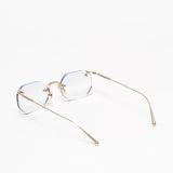 Matsuda / M3104 B / Brushed Gold Café Blue Gradient