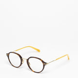 Mr. Leight / Sumner C / Hickory Tortoise White Gold