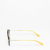 Mr. Leight / Sumner C / Hickory Tortoise White Gold