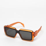 Siens / Eye Code 086 / Black Shiny Orange Transparent