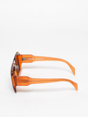 Siens / Eye Code 086 / Black Shiny Orange Transparent