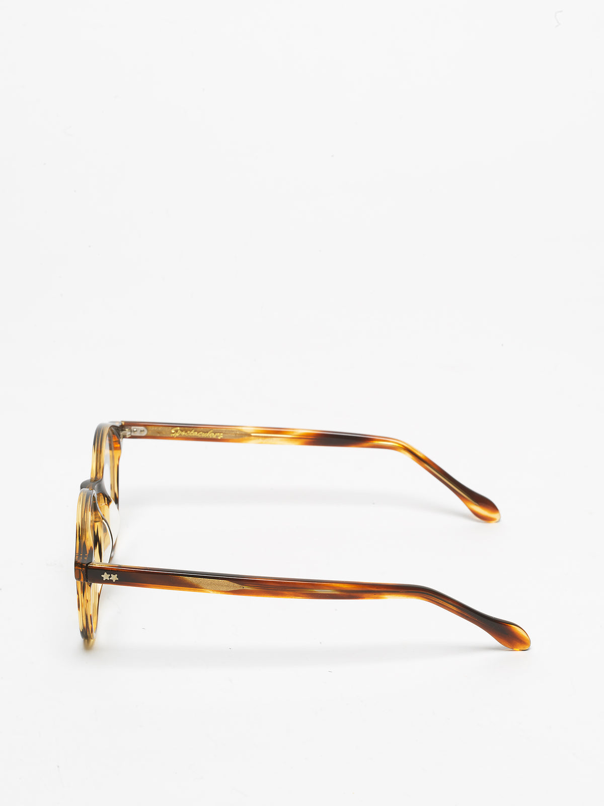 Vintage Variety by Genny V143 Clear Tortoiseshell Glasses Frame Italy 54-16 Ketty Eyeglasses in Terrazzo Tortoise — Wide | Warby Parker main image 3
