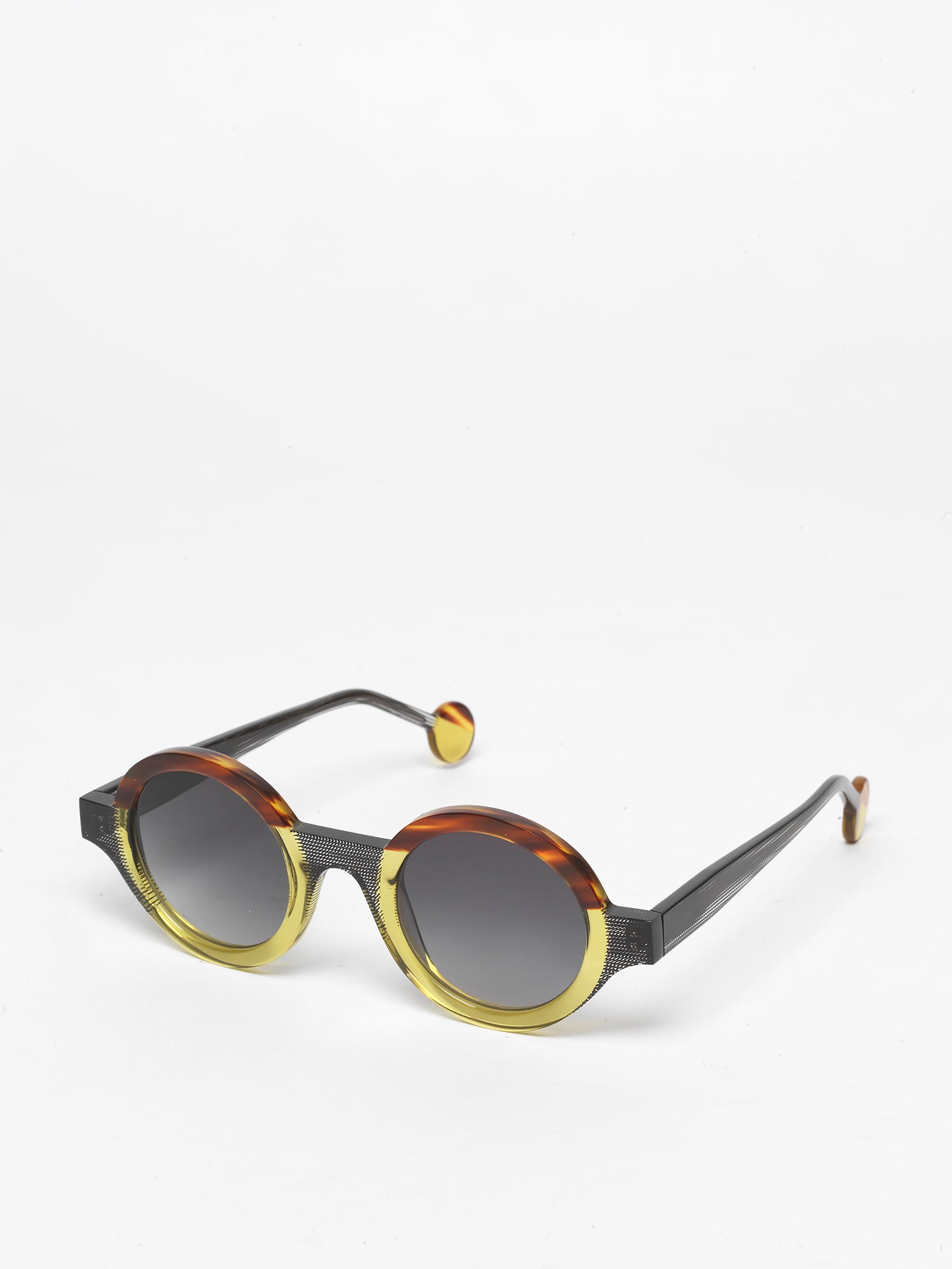 Theo Kubisme Mustard Sunglasses | I Visionari