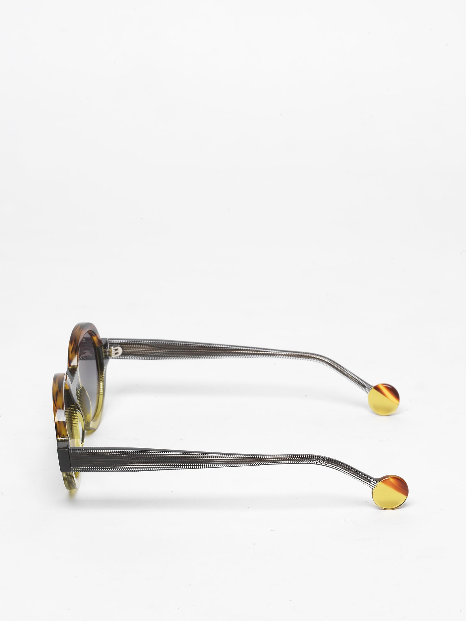 Theo Kubisme Mustard Sunglasses | I Visionari