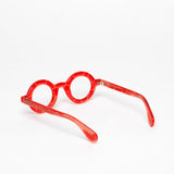 Theo / Orso / 010 Neon Red + Transparent Grenadine Red
