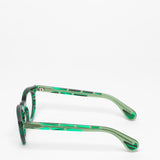 Theo / Sassi / 016 Green Lined + Transparent Chromiumoxide Green