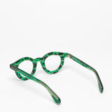 Theo / Sassi / 016 Green Lined + Transparent Chromiumoxide Green