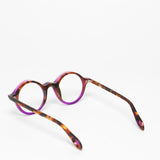 Theo / Sunrise / 008 Brown Dalmatian + Transparent Purple