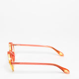 Theo / Sunrise / 014 Transparent Grenadine red + Transparent Yolk Yellow