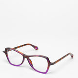 Theo / Bedtime / 008 Brown Dalmatian + Transparent Purple