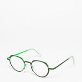 Theo / Receiver / 373 Addo Grey + Fluo Green