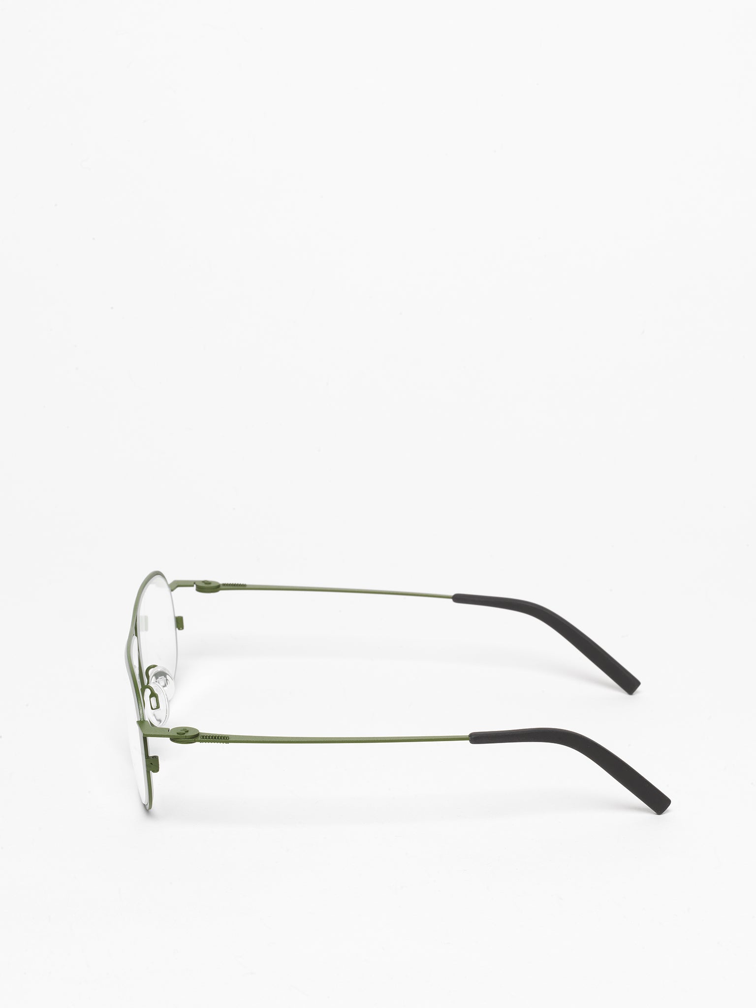 Theo Isogon Green Aviator Glasses | I Visionari