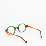 Theo / Duet / 012 Transparent Chromiumoxide Green + Fluo Orange