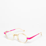 Theo / Duet / 013 Marble White + Fluo Pink