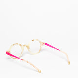Theo / Duet / 013 Marble White + Fluo Pink