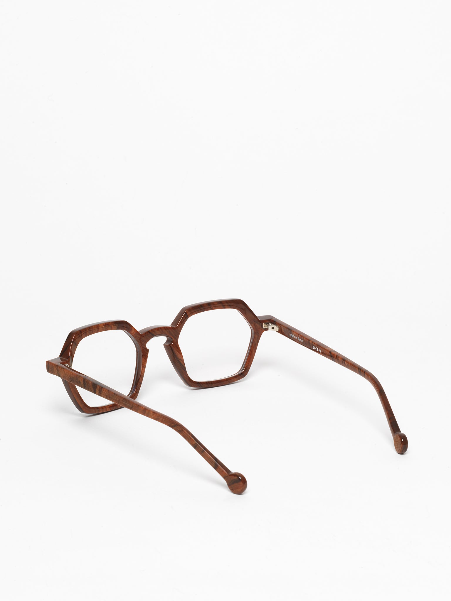 Theo Fishing Owl Brown Glasses | I Visionari