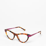 Theo / Twosome / 004 Brown Dalmatian + Fuchsia